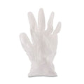 Boardwalk BWK365L Powder Free Vinyl Gloves, Large, 100/Box