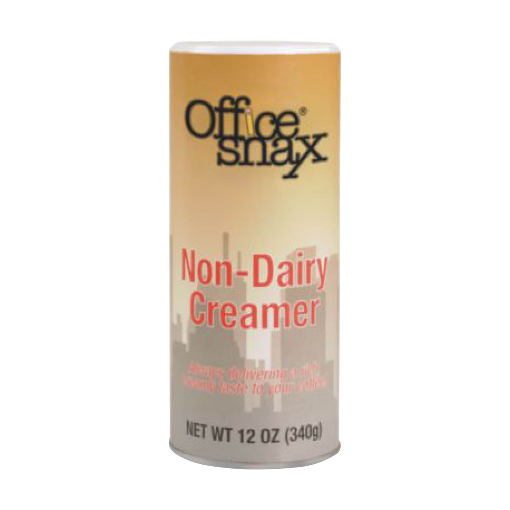 Office Snax Powdered Non-Dairy Creamer, Regular, 12 oz Canister, 3/Pack