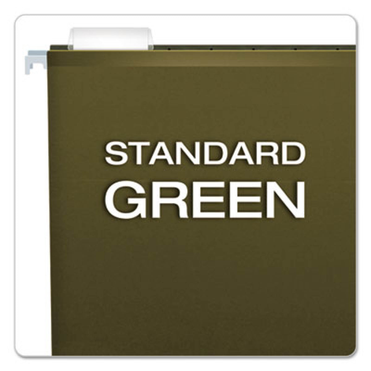 Pendeflex Extra-Capacity Hanging File Folders, 1" Expansion, Letter Size, Green, Pack Of 25 Folders