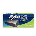 EXPO White Board CARE Dry Erase Eraser, 5.13" x 2.25" x 1.25", Charcoal