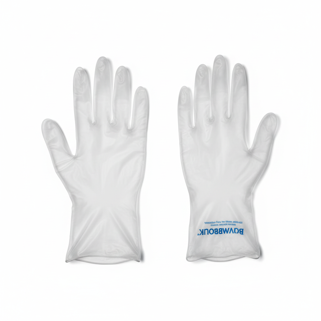 Boardwalk BWK365S Powder Free Vinyl Gloves, Small