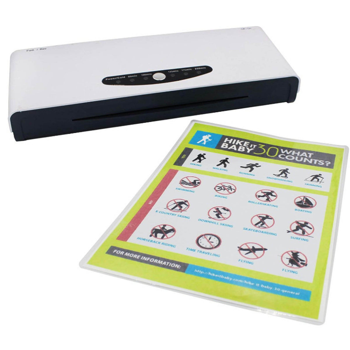 Letter Size Thermal Laminator Pouches 200 count 9X11.5 3MIL