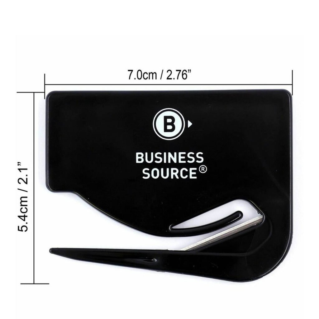 Sparco Clean Slit Letter Opener - Manual - Black