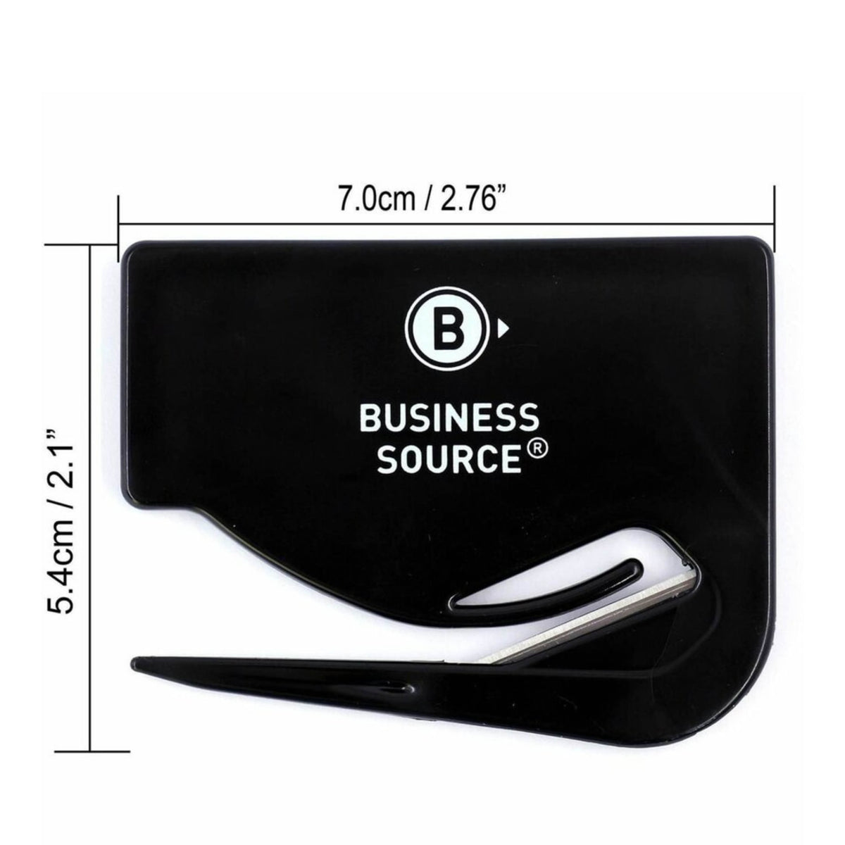 Sparco Clean Slit Letter Opener - Manual - Black