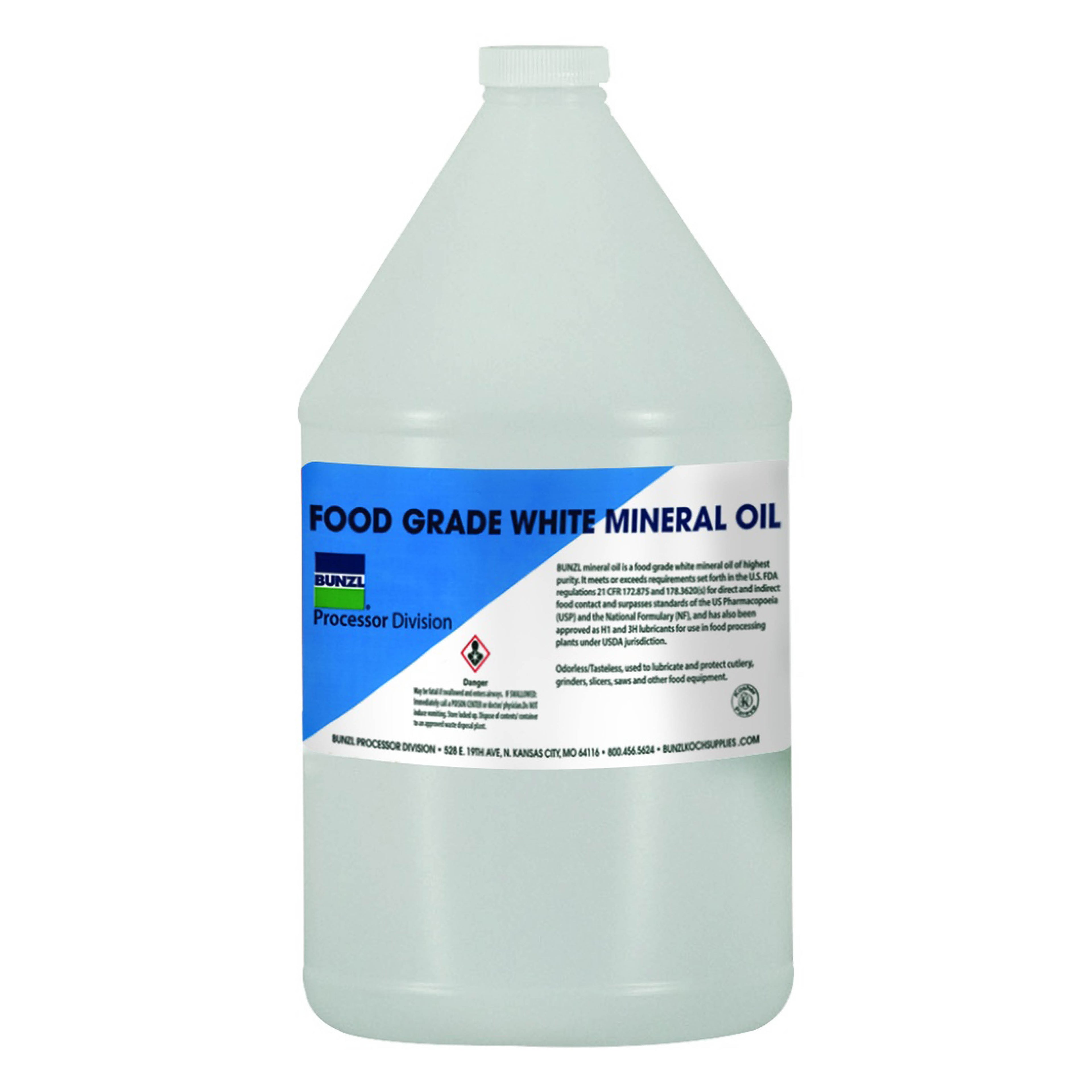 Bunzl 001-SE-MINERAL OIL Food Grade White Mineral Oil, 1 Gallon