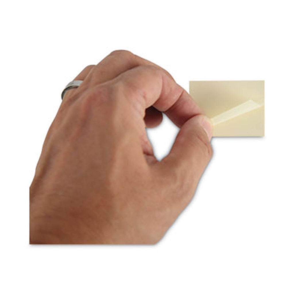 1-1/2" x 2" Yellow Adhesive Notes, 100 Sheets per Pad, 12 Pads