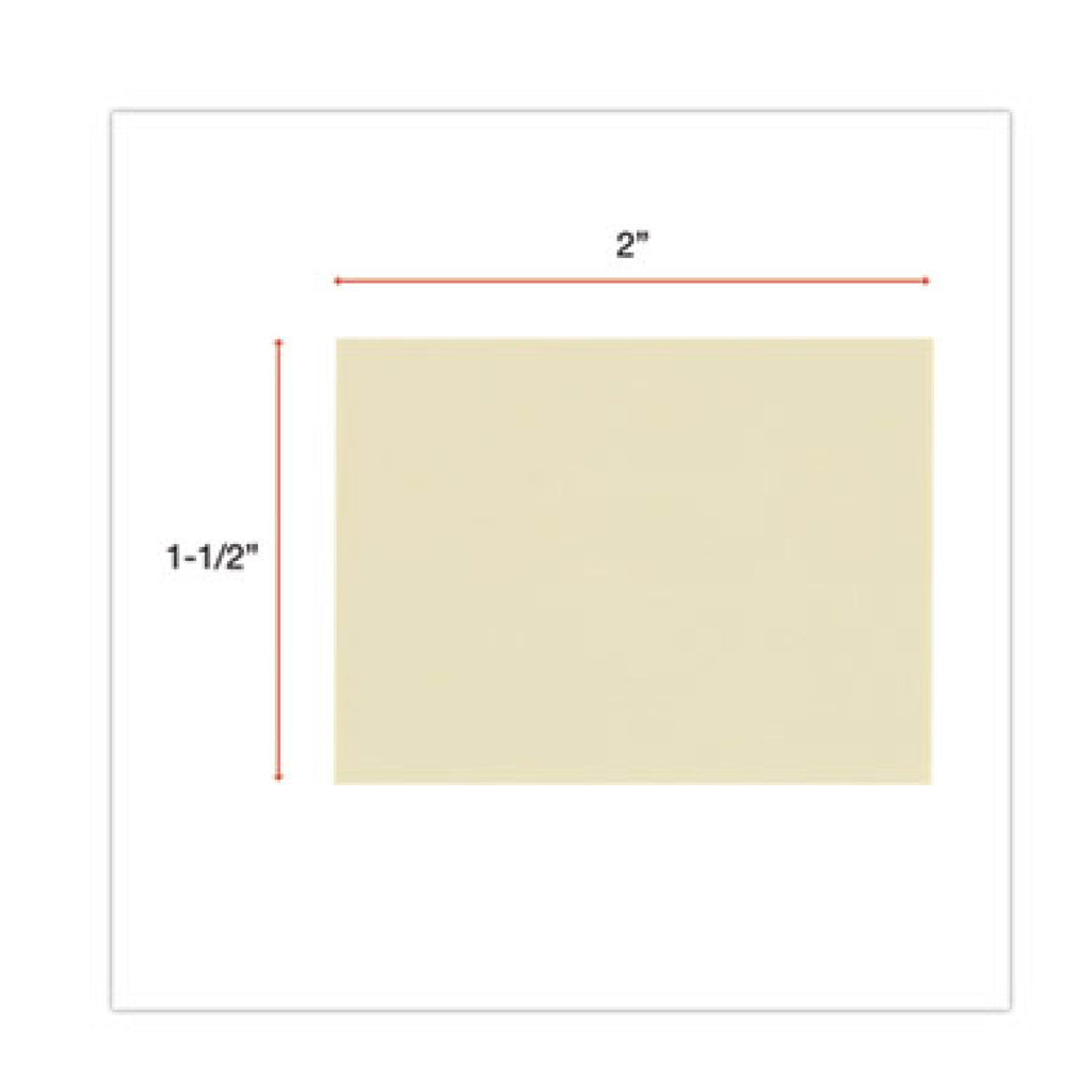 1-1/2" x 2" Yellow Adhesive Notes, 100 Sheets per Pad, 12 Pads