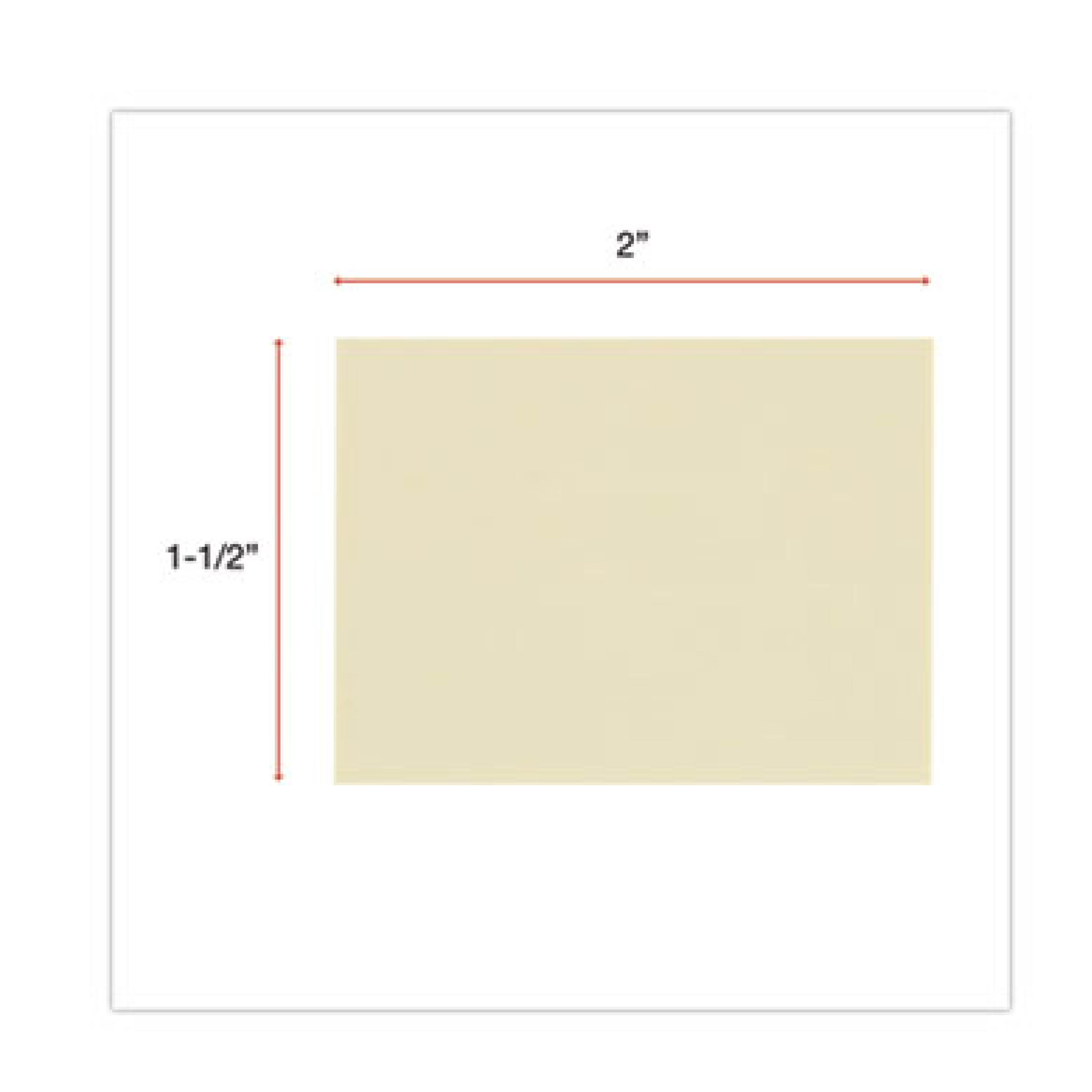 1-1/2" x 2" Yellow Adhesive Notes, 100 Sheets per Pad, 12 Pads