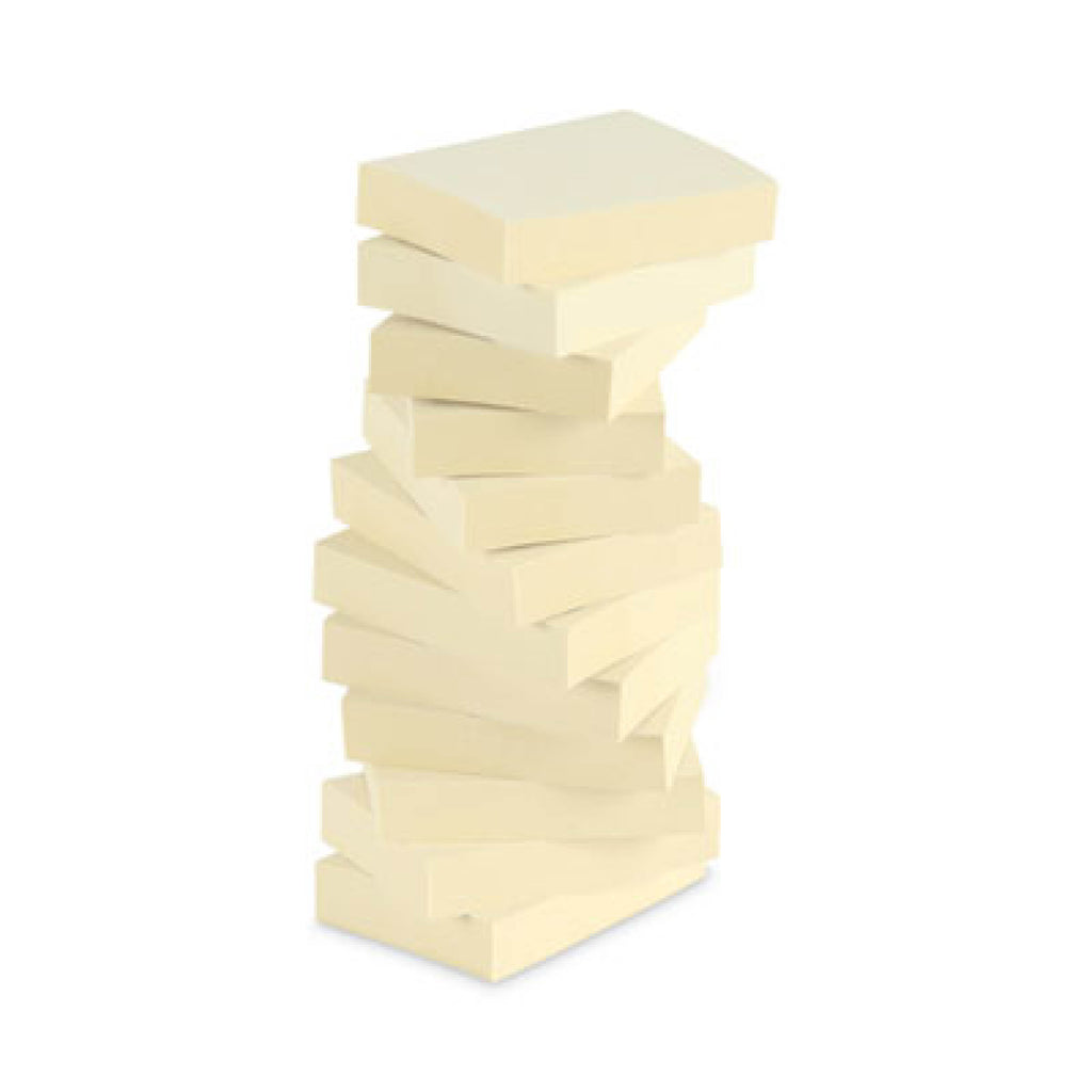3" x 3" Yellow Adhesive Notes, 100 Sheets, 24 Packs