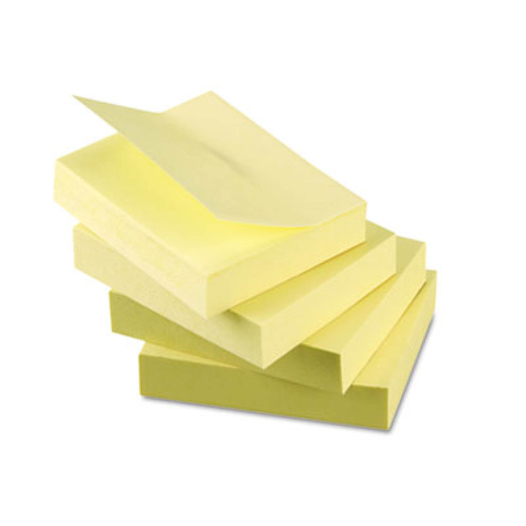 3" x 3" Yellow Adhesive Notes, 100 Sheets, 24 Packs