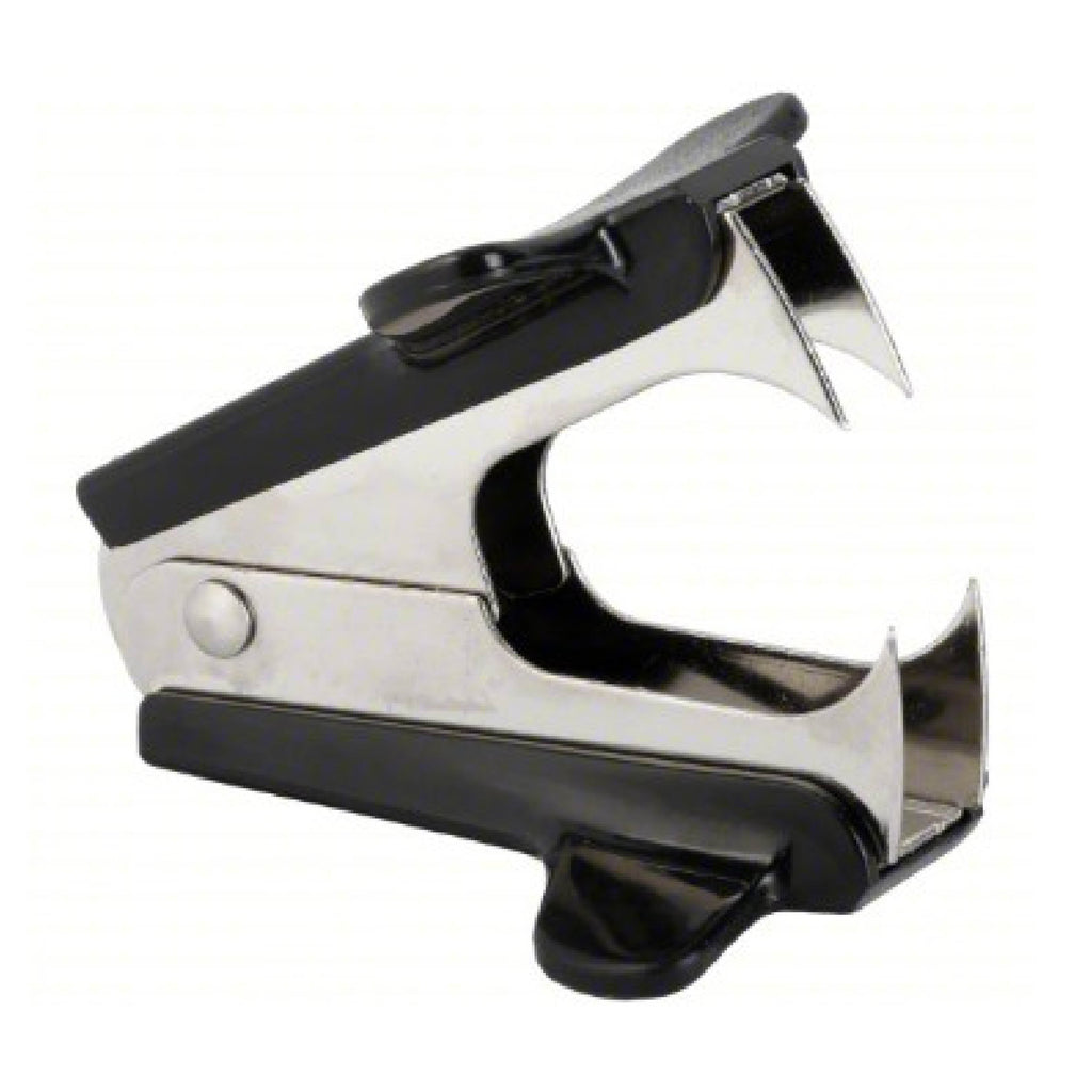 Nickel-plated Teeth Staple Remover - Plastic - Black - 1 Each
