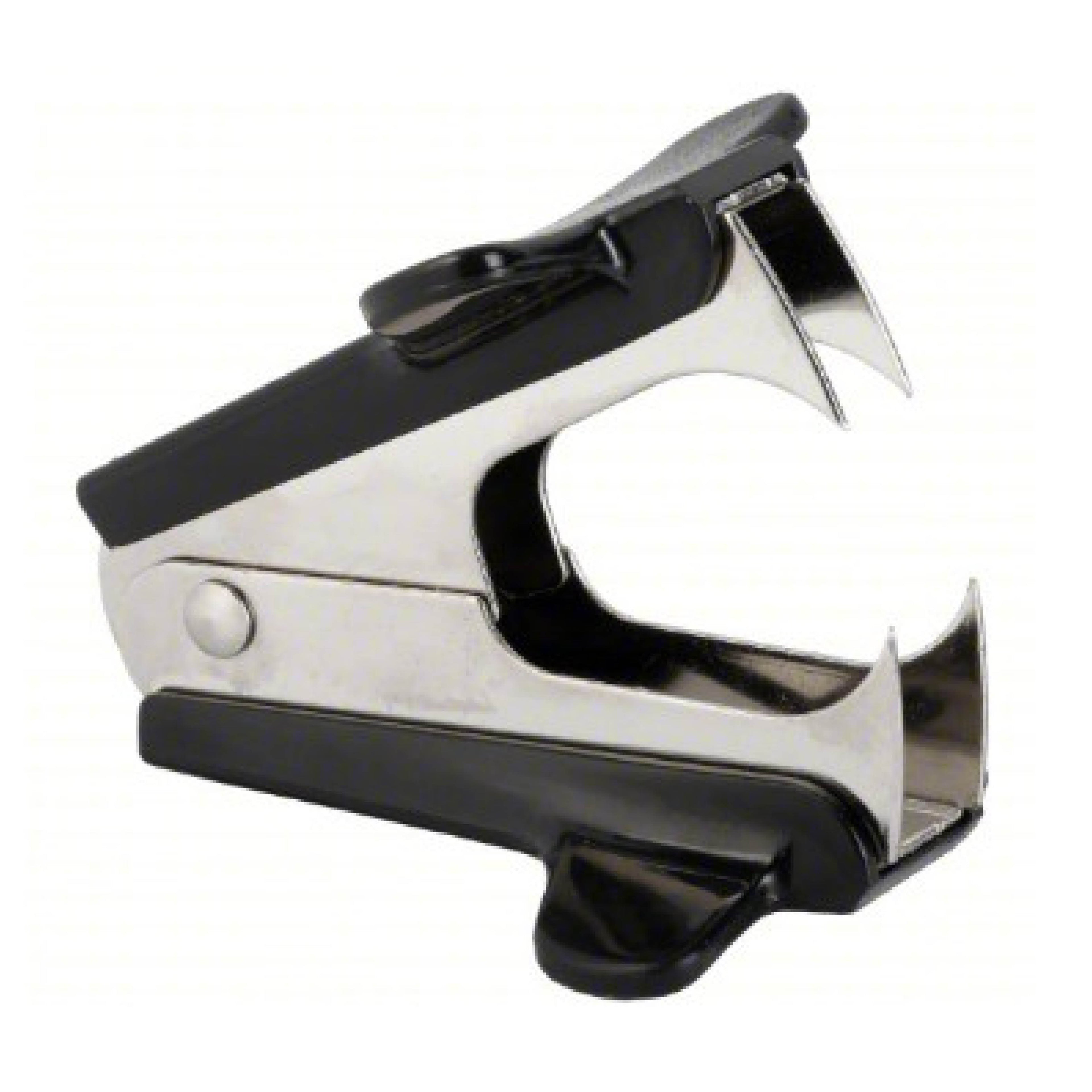 Nickel-plated Teeth Staple Remover - Plastic - Black - 1 Each