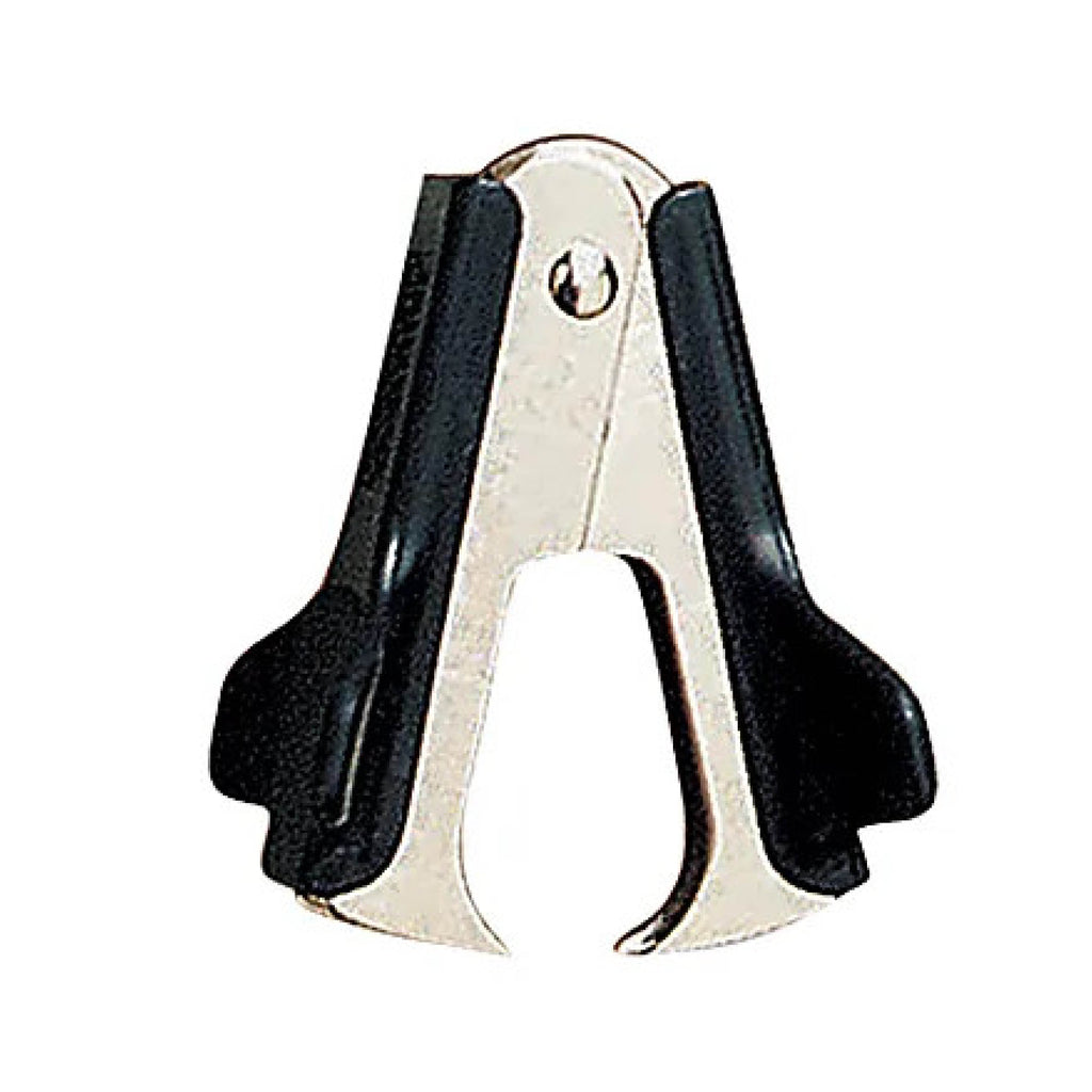 Nickel-plated Teeth Staple Remover - Plastic - Black - 1 Each