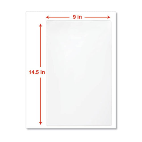 3 mil Legal-Size Laminating Pouches, 9 x 14.5, 5 Packs of 100