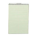 Writing Pads, 5" x 8", Narrow Ruled, 50 Sheets, Canary, Pack of 12 Pads