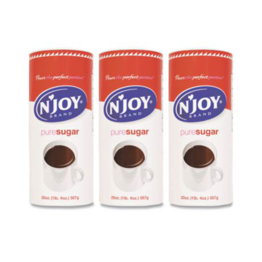 Pure Sugar Cane, 20 oz Canister, 3/Pack
