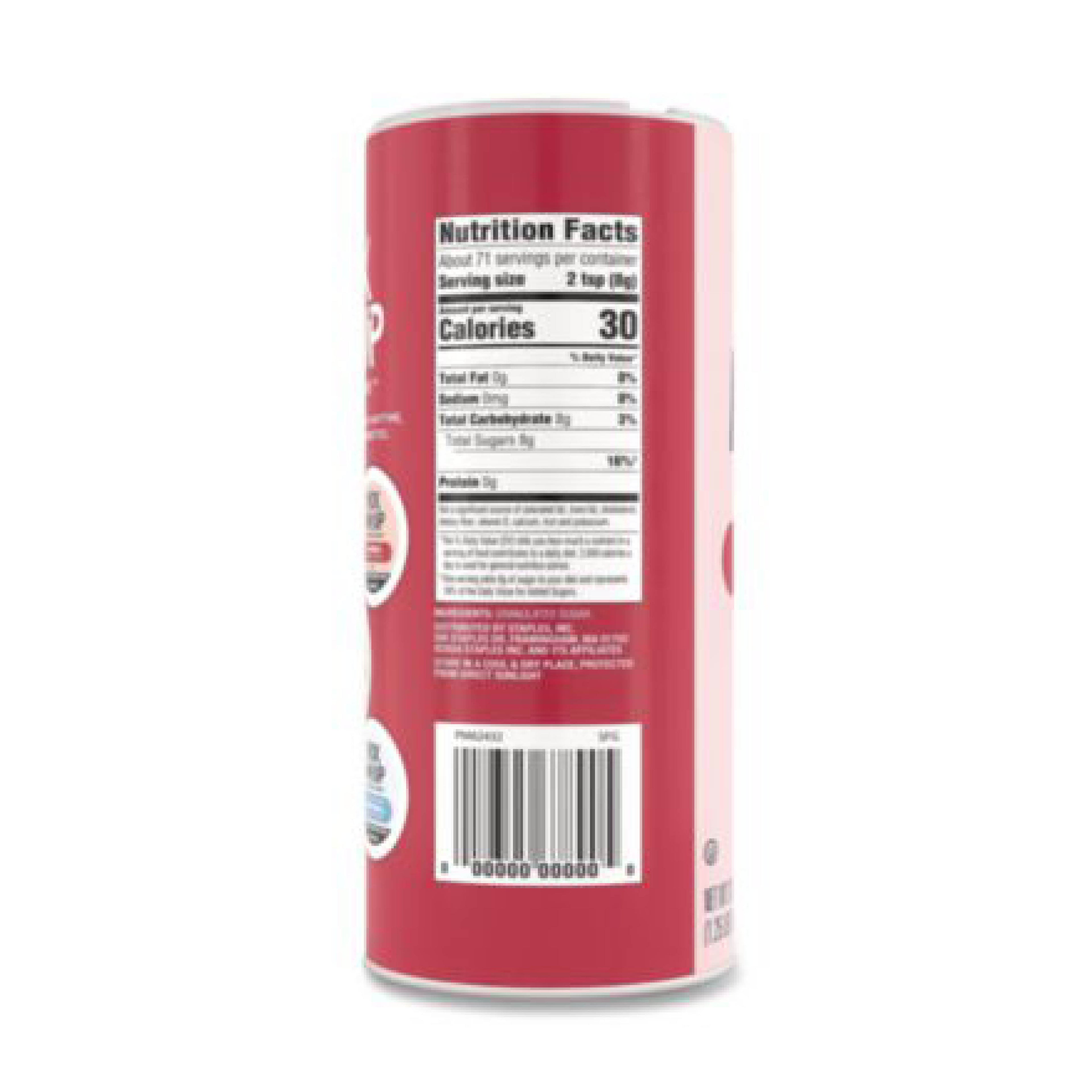 Pure Sugar Cane, 20 oz Canister, 3/Pack
